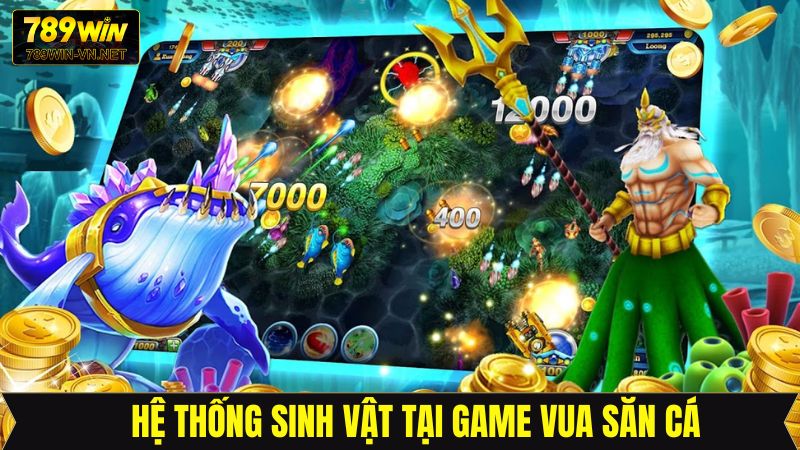 Vua Săn Cá - Phá Đảo Thế Giới Đại Dương Xanh Cùng 789Win 3 Hé lộ các loại sinh vật trong vua săn cá