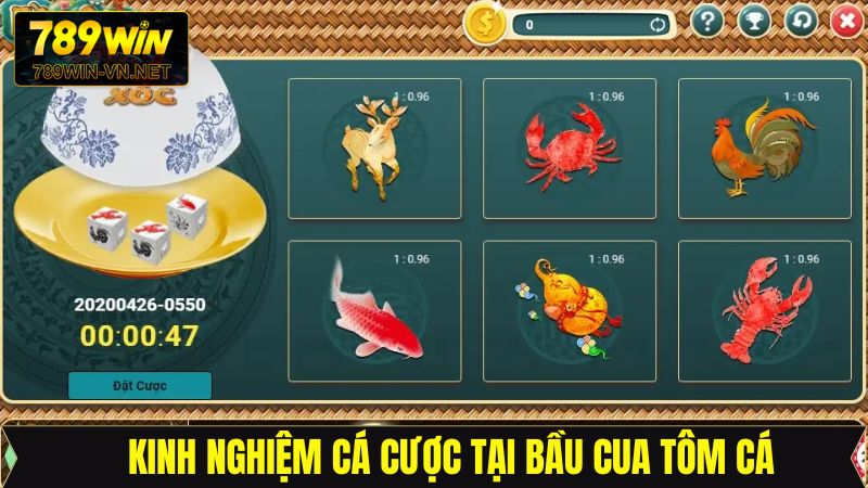 Bầu Cua Tôm Cá - Siêu Phẩm Dân Gian Cực Hot Tại 789Win 4 Chiến thuật thắng lớn khi chơi bầu cua tôm cá