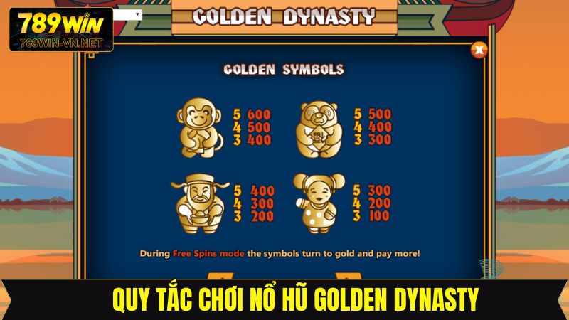 Nổ Hũ Golden Dynasty - Siêu Phẩm Giải Trí Số Một Tại 789Win 3 Khám phá cách chơi và những dòng thanh toán cơ bản